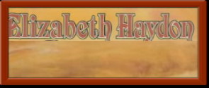 Haydonová, Elizabeth