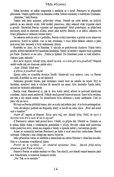 Jordan, Robert: VZPOMÍNKA NA SVĚTLO