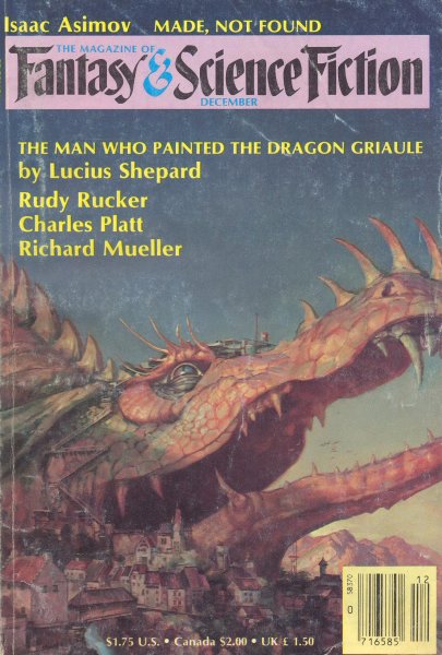 THE MAGAZINE OF FANTASY & SCIENCE FICTION