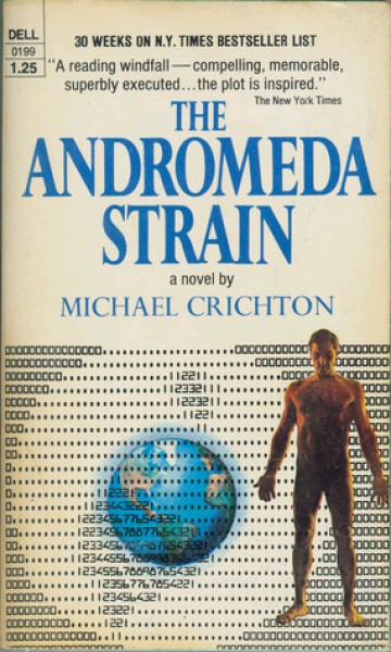 Crichton, Michael: THE ANDROMEDA STRAIN