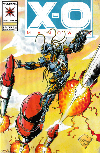 comics: X-O MANOVAR Vol.1 No.23