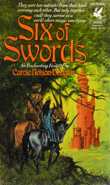 Douglas, Carole N.: SIX OF SWORDS
