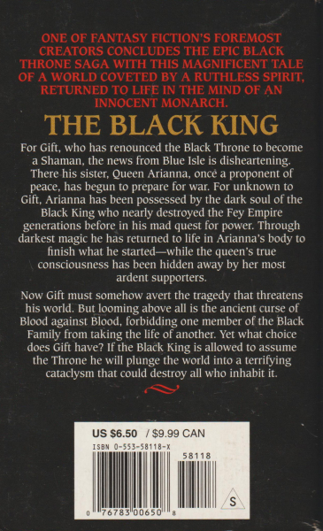 Rusch, Kristine K.: THE BLACK KING