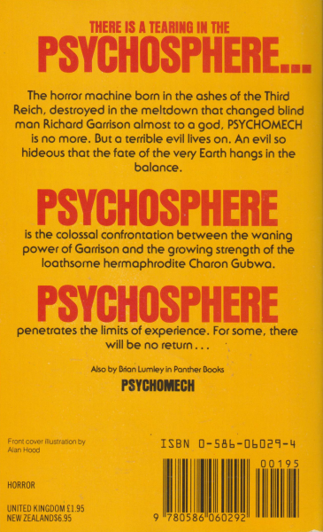 Lumley, Brian: PSYCHOSPHERE