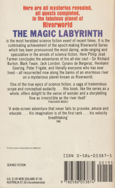 Farmer, Philip J.: THE MAGIC LABYRINTH