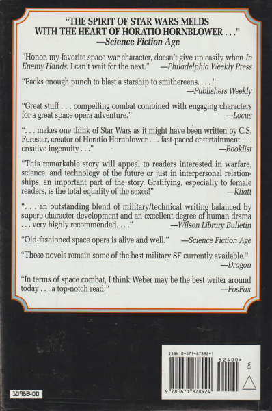 Weber, David: ECHOES OF HONOR