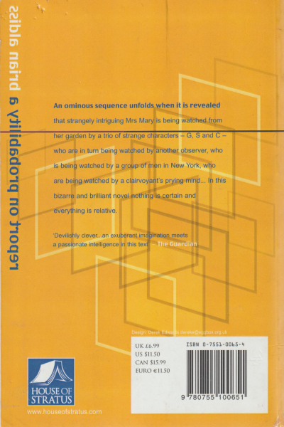 Aldiss, Brian: REPORT ON A PROBABILITY