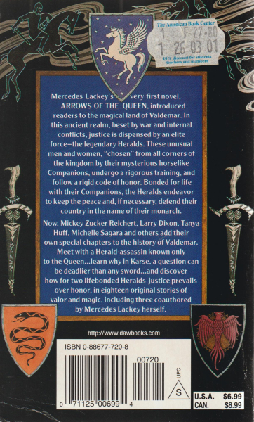 anthology: SWORD OF ICE AND OTHER TALES OF VALDEMAR