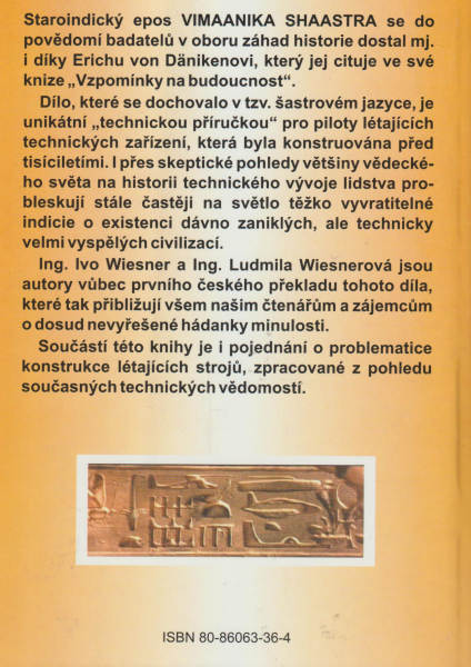 Wiesner, Ivo: WIMAANIKA SHAASTRA