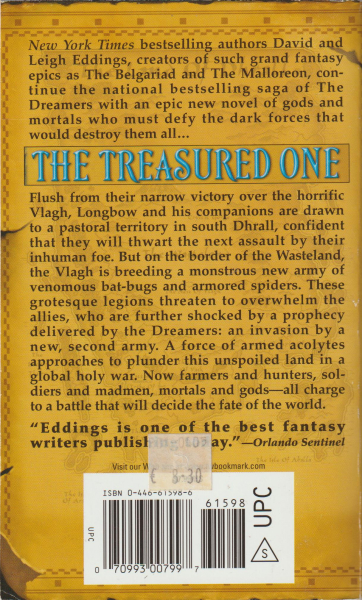 Eddings, David: THE TREASURED ONE