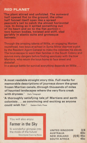 Heinlein, Robert A.: RED PLANET