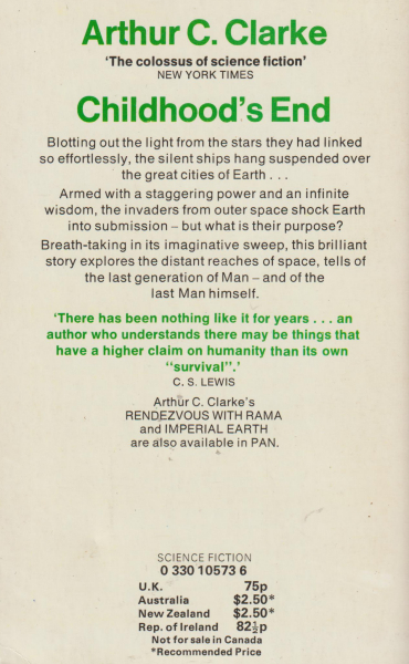 Clarke, A.C.: CHILDHOOD´S END