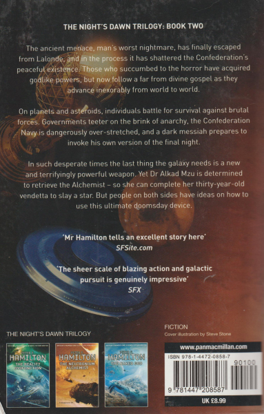 Hamilton, Peter F.: THE NEUTRONIUM ALCHEMIST