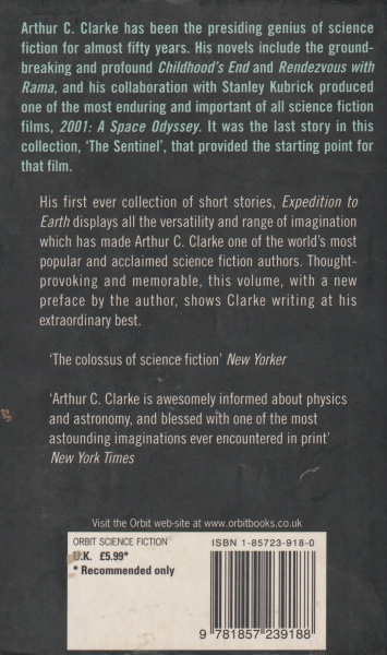 Clarke, A.C.: EXPEDITION TO EARTH