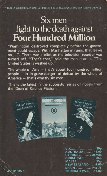 Heinlein, Robert A.: THE DAY AFTER TOMORROW