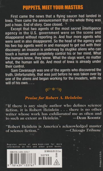 Heinlein, Robert A.: THE PUPPET MASTERS