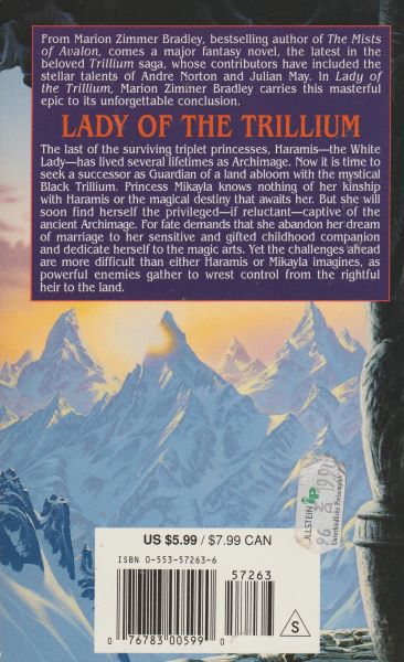 Bradley, Marion Z.: LADY OF THE TRILLIUM