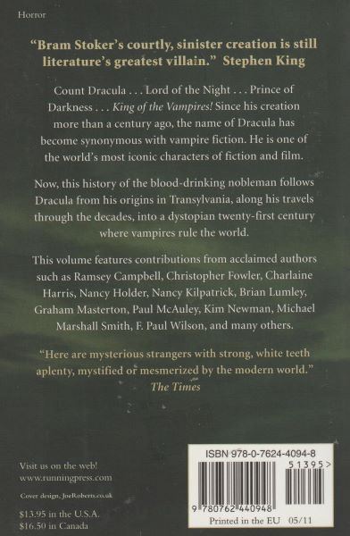 anthology: THE MAMMOTH BOOK OF DRACULA