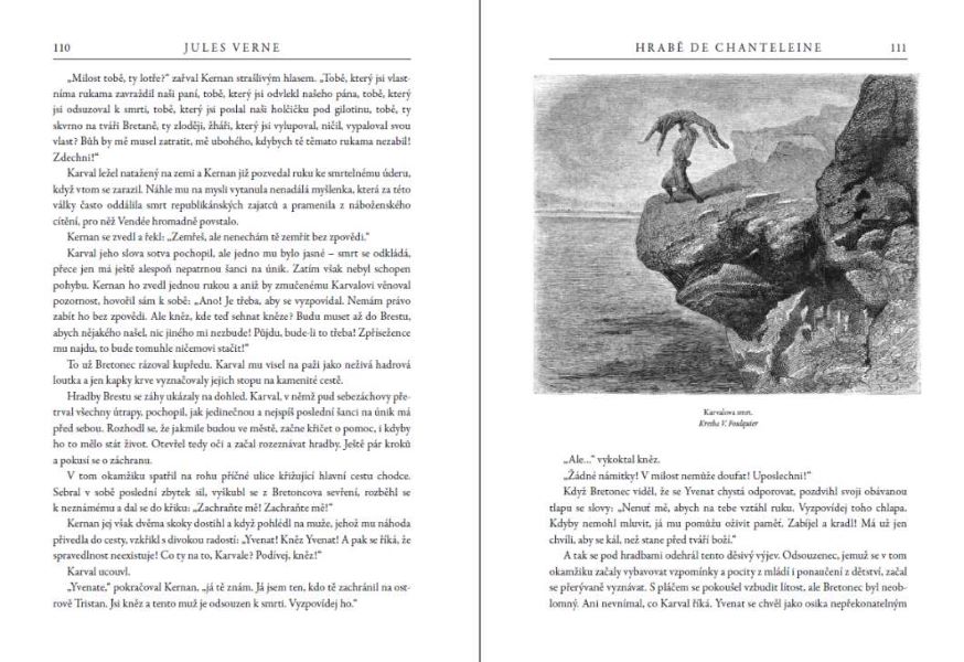 Verne, Jules: HRABĚ DE CHANTELEINE /Vybíral/