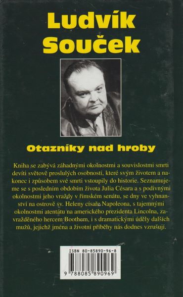 Souček, Ludvík: OTAZNÍKY NAD HROBY