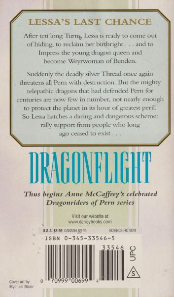 McCaffrey, Anne: DRAGONFLIGHT