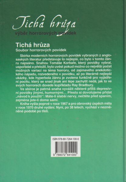 antologie: TICHÁ HRŮZA