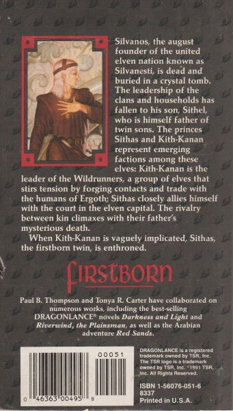 Thompson, Paul B.: FIRSTBORN