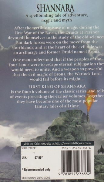 Brooks, Terry: FIRST KING OF SHANNARA