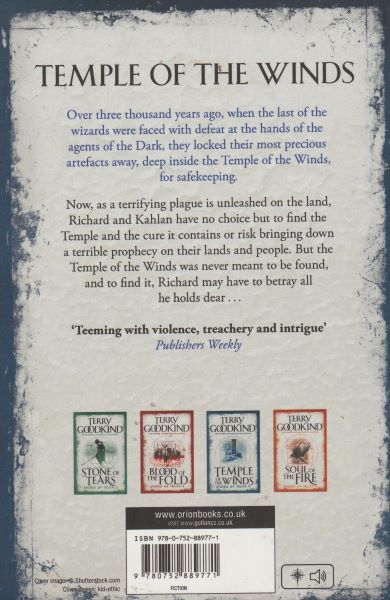 Goodkind, Terry: TEMPLE OF THE WINDS