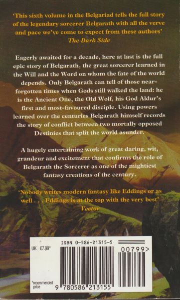 Eddings, David: BELGARATH THE SORCERER