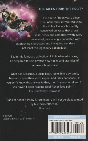 Asher, Neal: THE GABBLE AND OTHER STORIES