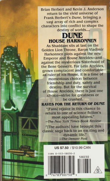 Herbert, Brian: HOUSE HARKONNEN
