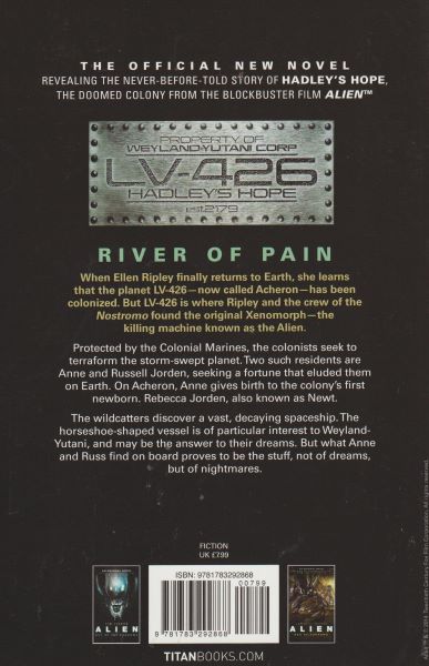 Golden, Christopher: ALIEN - RIVER OF PAIN