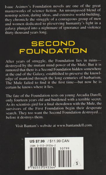 Asimov, Isaac: SECOND FOUNDATION