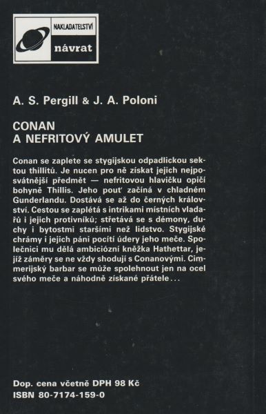 Pergill, A.S.: CONAN A NEFRITOVÝ AMULET