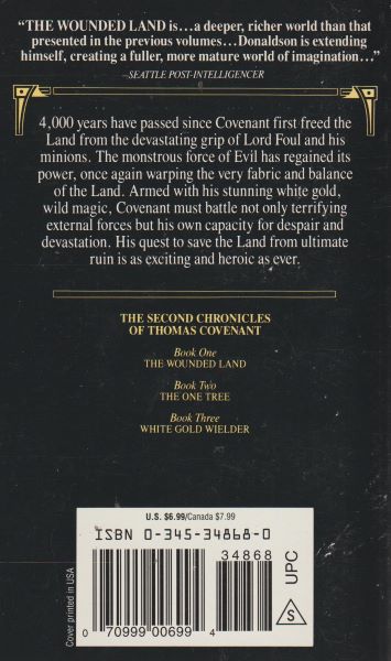 Donaldson, Stephen: THE WOUNDED LAND