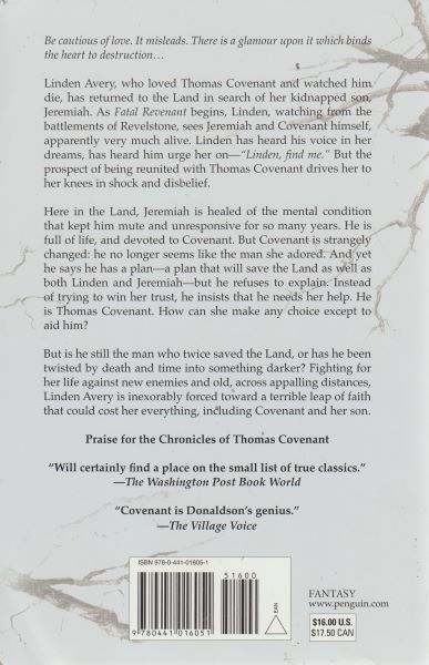 Donaldson, Stephen: FATAL REVENANT