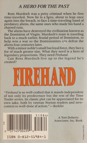 Norton, André: FIREHAND