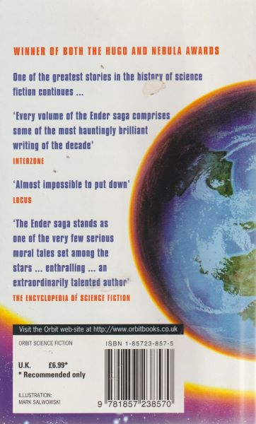 Card, Orson S.: SPEAKER FOR THE DEAD