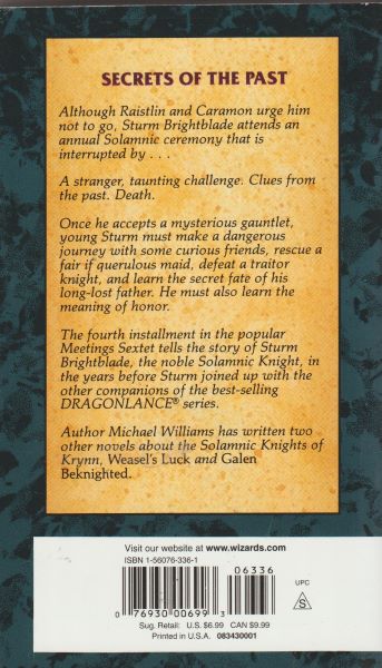 Williams, Michael: THE OATH AND THE MEASURE