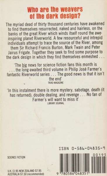 Farmer, Philip J.: THE DARK DESIGN