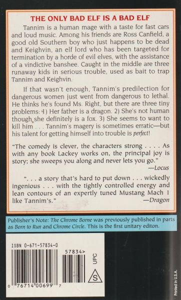 Lackey, Mercedes: CHROME BORNE