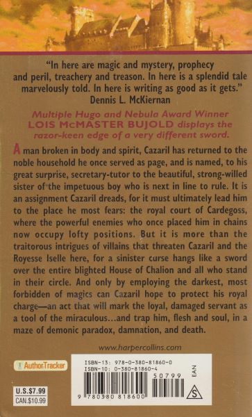 Bujold, Lois: THE CURSE OF CHALION
