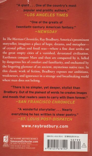 Bradbury, Ray: THE MARTIAN CHRONICLES