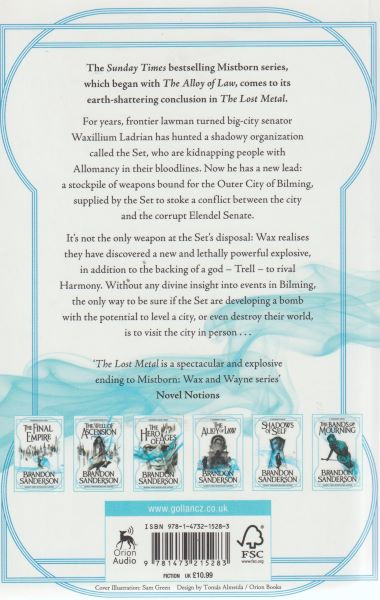 Sanderson, Brandon: THE LOST METAL