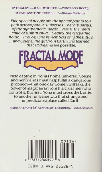 Anthony, Piers: FRACTAL MODE
