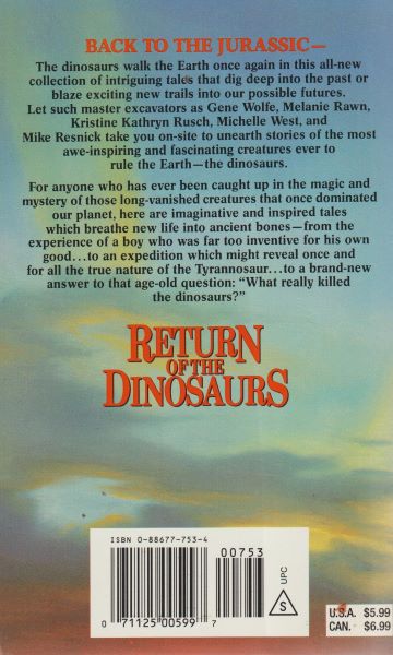 anthology: RETURN OF THE DINOSAURS