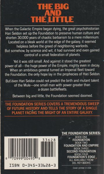 Asimov, Isaac: FOUNDATION AND EMPIRE