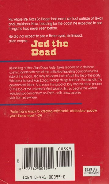 Foster, Alan D.: JED THE DEAD