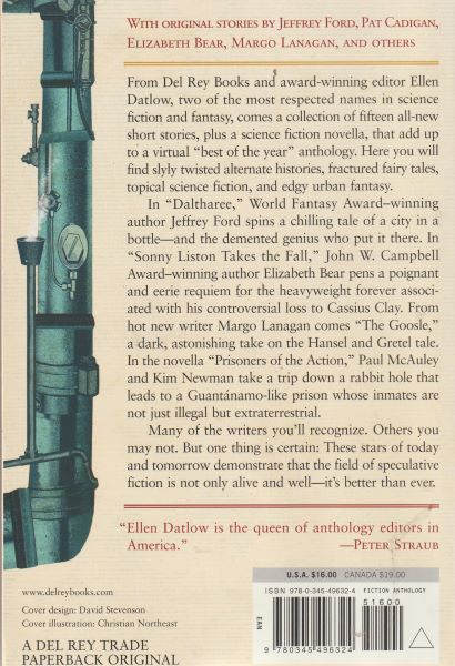 anthology: THE DEL REY BOOK OF SCIENCE FICTION AND FANTASY